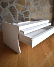 Carica l'immagine nel visualizzatore di Gallery, Supporto banco e cassetto per libreria (sediolina inclusa)