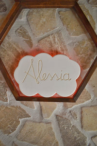 Lampada LED a forma di nuvoletta