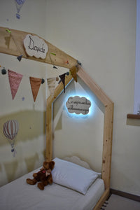Lampada LED a forma di nuvoletta