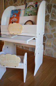 Supporto banco e cassetto per libreria (sediolina inclusa)