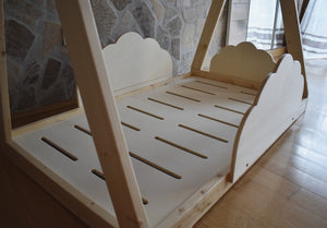 Spondina rimovibile per letto montessoriano