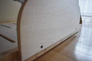 Spondina rimovibile per letto montessoriano